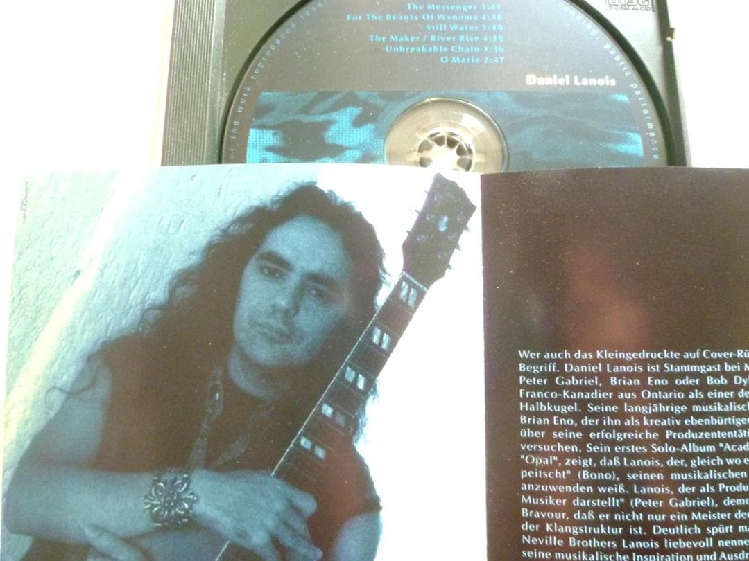 (レア)　Daniel Lanois ライブ盤　ラノア　Cool Water