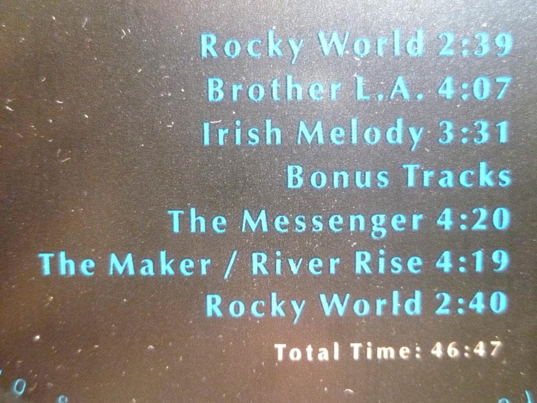 (レア)　Daniel Lanois ライブ盤　ラノア　Cool Water