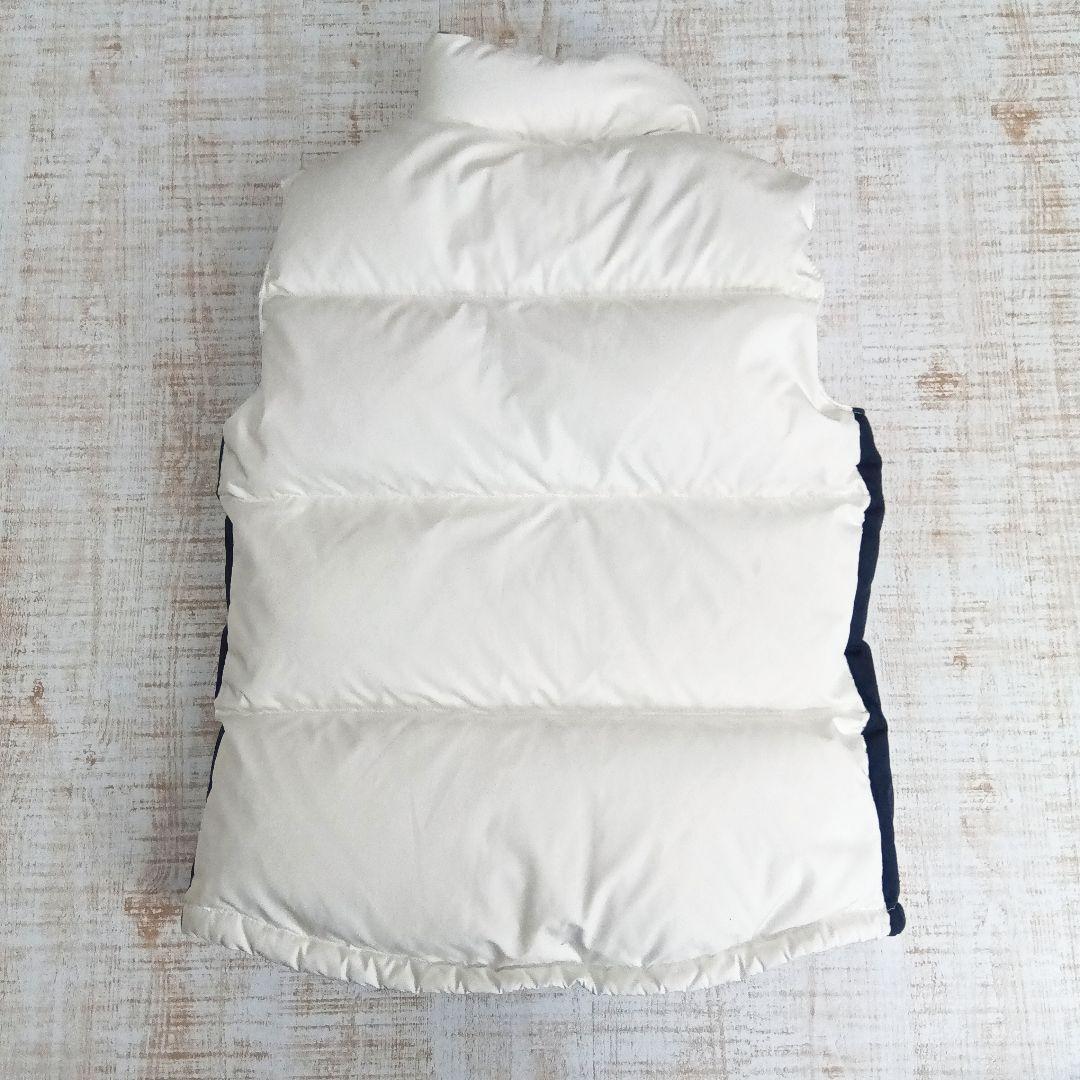 POLO Ralph Lauren ホワイト 白　ダウンベスト　ビックポニー刺繍