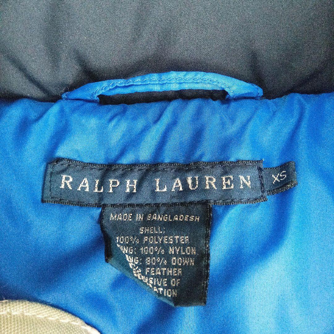 POLO Ralph Lauren ホワイト 白　ダウンベスト　ビックポニー刺繍