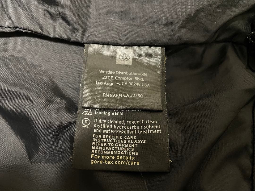 【美品】 686 GORE‑TEX 2L GT Jacket L ゴアテックス
