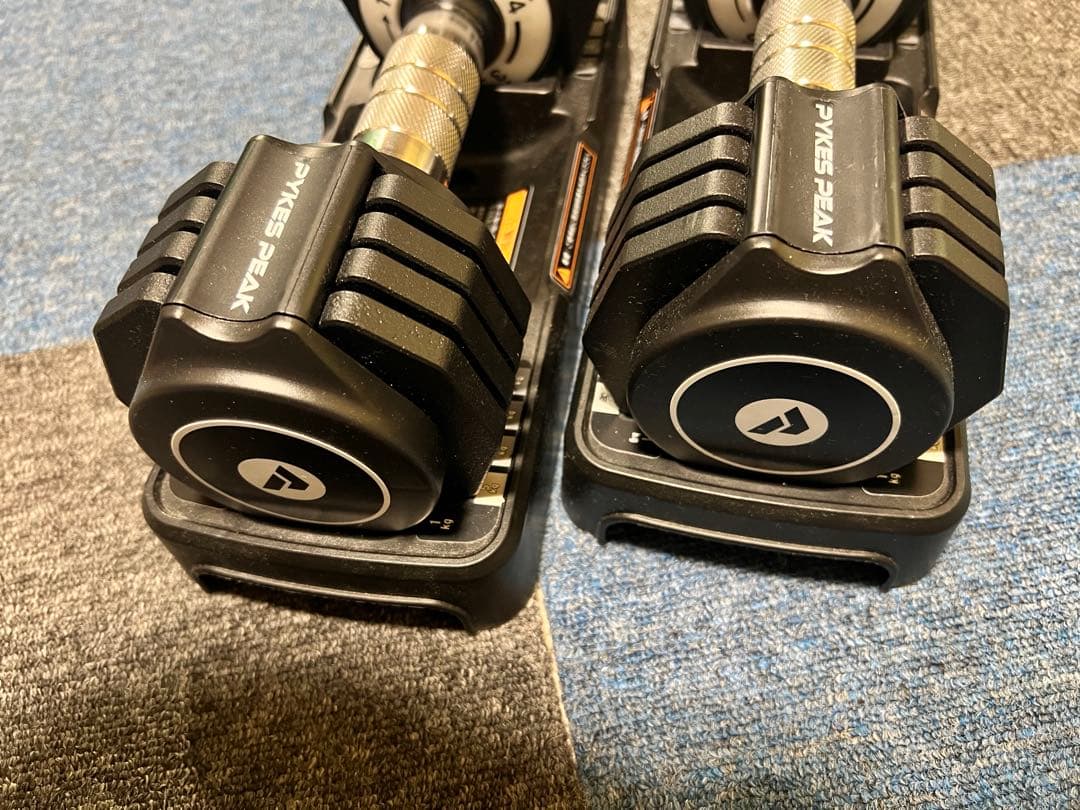 PYKES PEAK 可変式ダンベル 5kg ペア