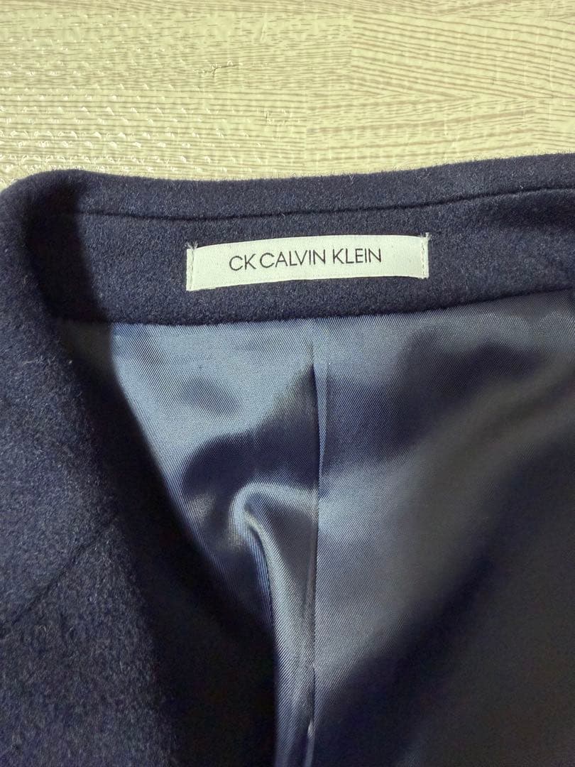   チェスターコート ネイビー