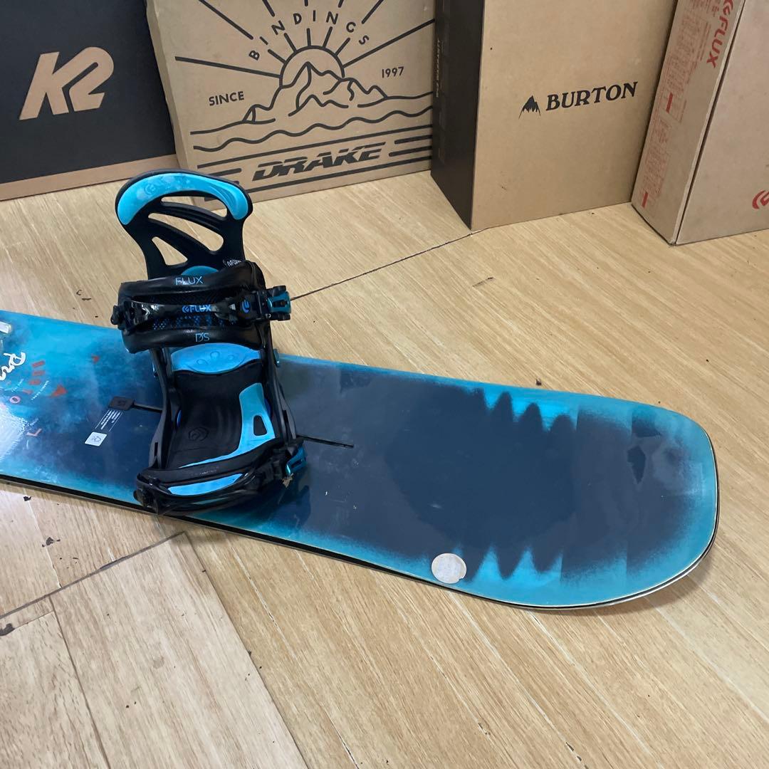BURTON×FLUX　バートン　マクモリス愛用スノーボード　バインディング付