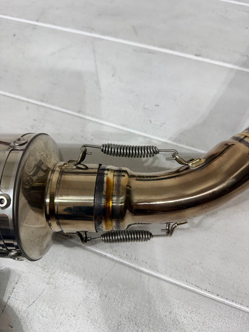 バーグマン 125 BEAMS フルエキマフラー R-EVOステンレスビームス