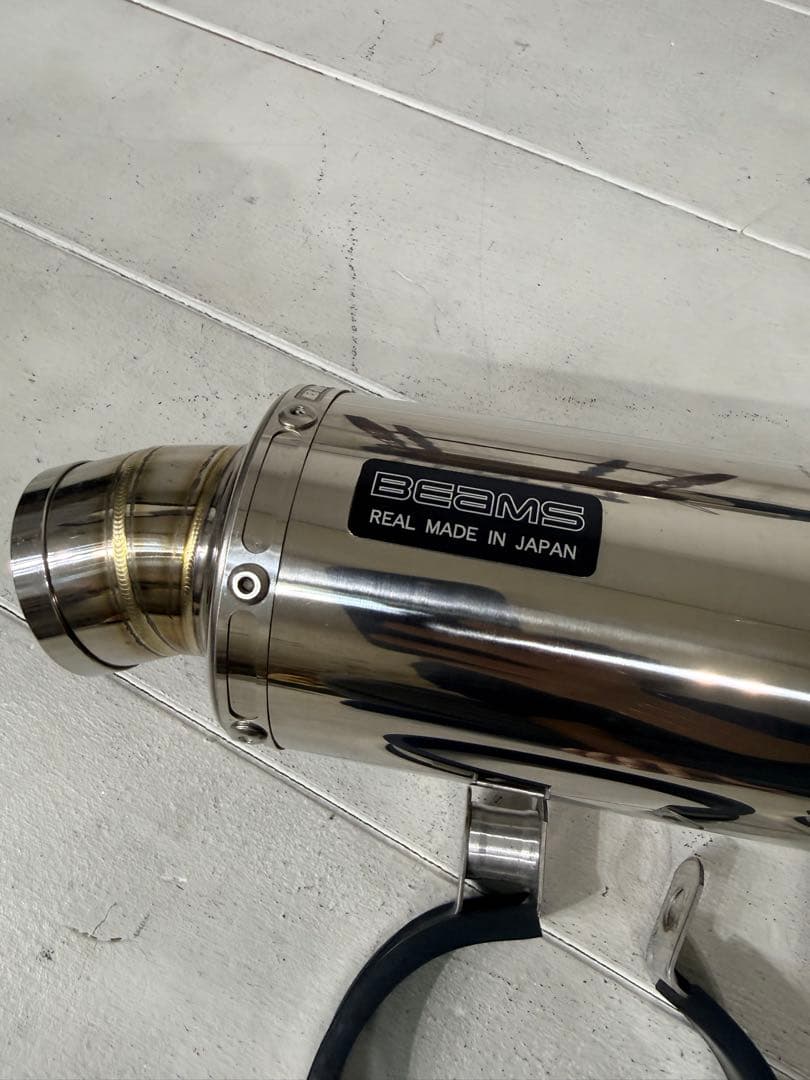 バーグマン 125 BEAMS フルエキマフラー R-EVOステンレスビームス