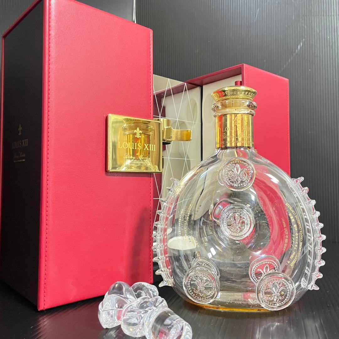 希少 レミーマルタン ルイ13世 空瓶 バカラ クリスタルボトル 観音開き