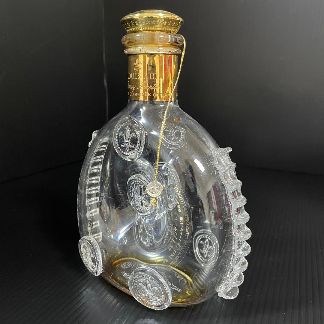 希少 レミーマルタン ルイ13世 空瓶 バカラ クリスタルボトル 観音開き