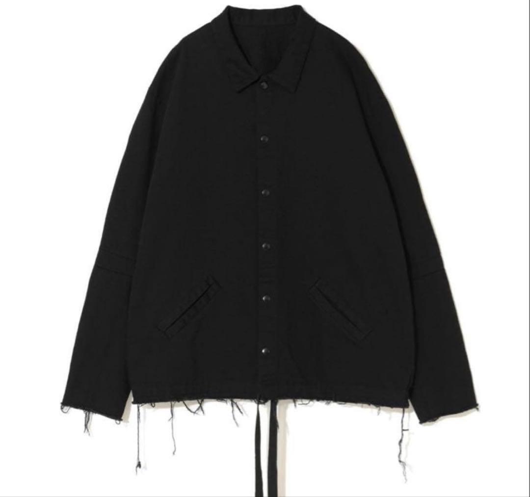 アンダーカバー ほつれ コーチジャケット ブラック 復刻 35周年 黒