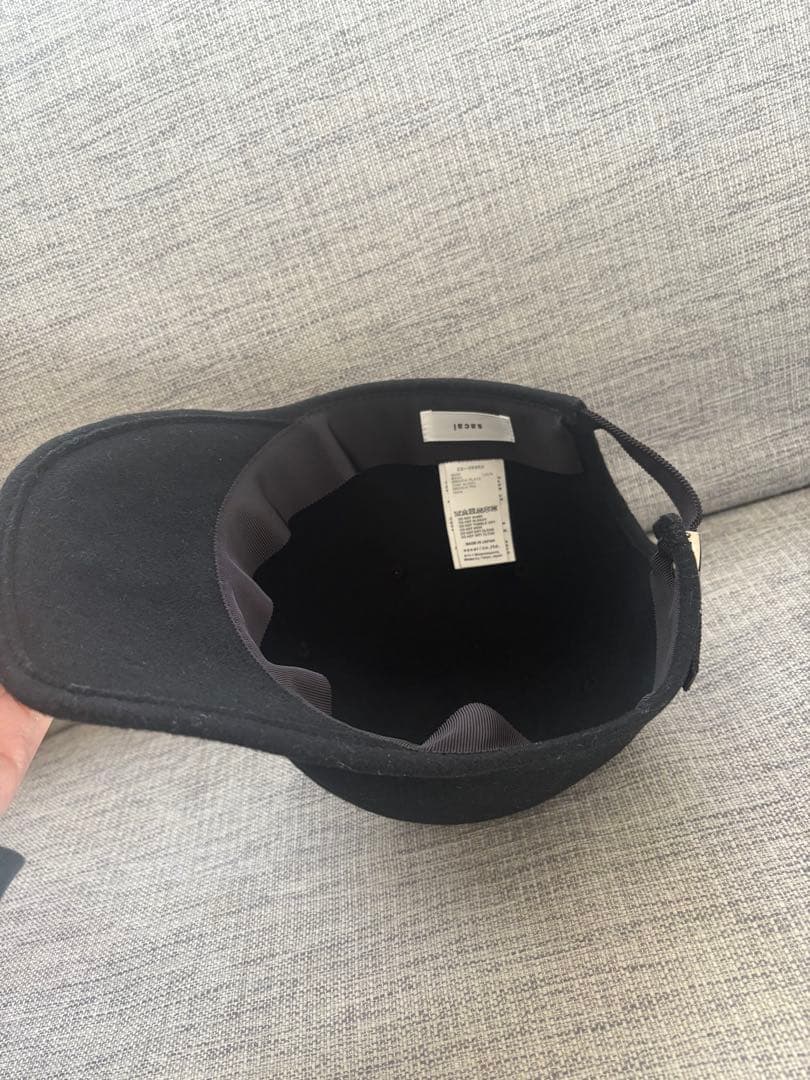 sacai サカイ　Moulding wool cap