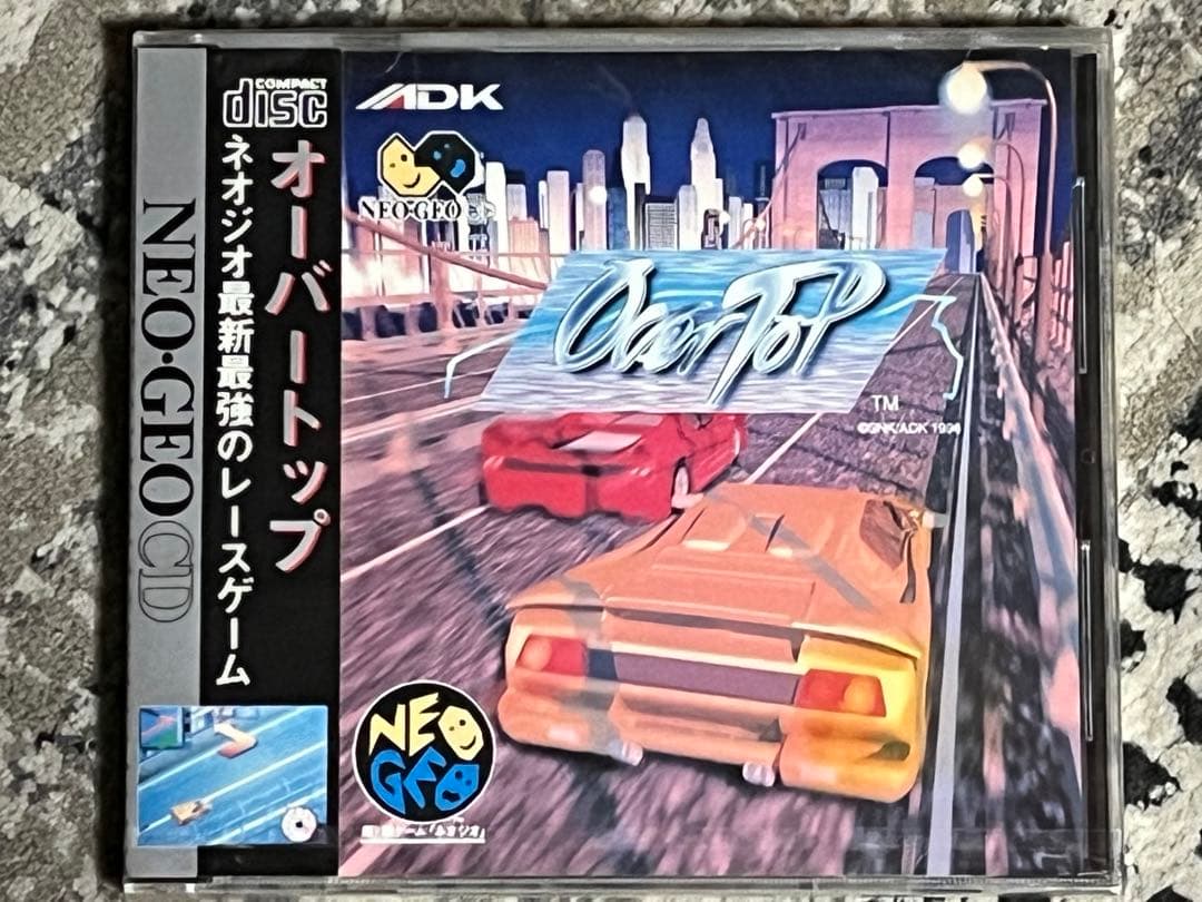 新品未開封品 ネオジオCD オーバートップ NEO GEO
