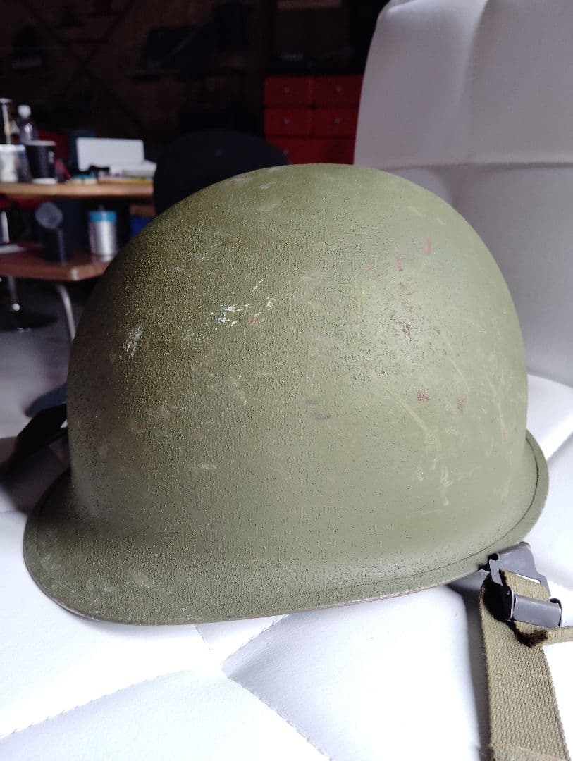 米軍放出　本物　M1ヘルメット