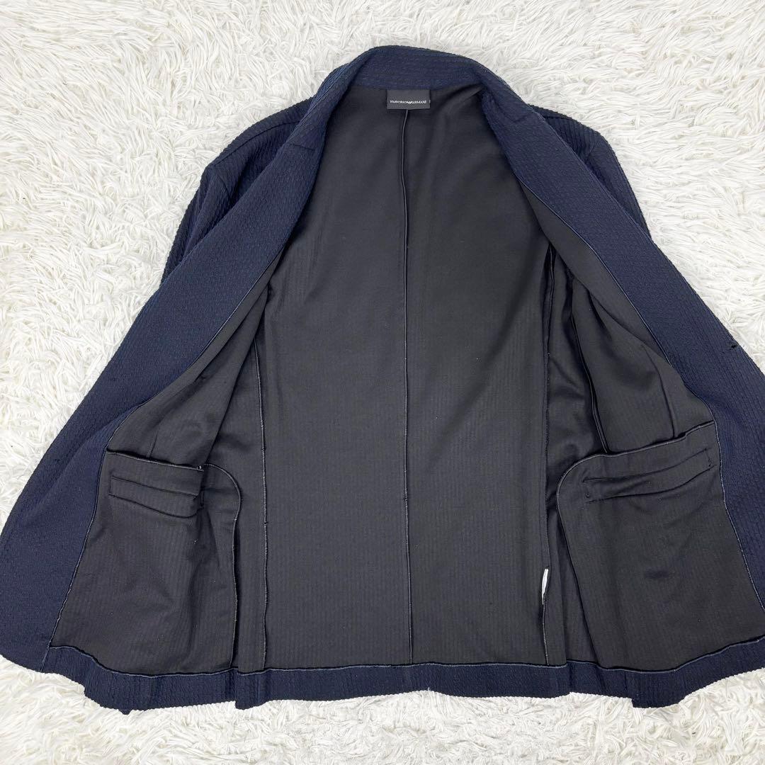 エンポリオアルマーニ 2B テーラードジャケット アンコンジャケット 52