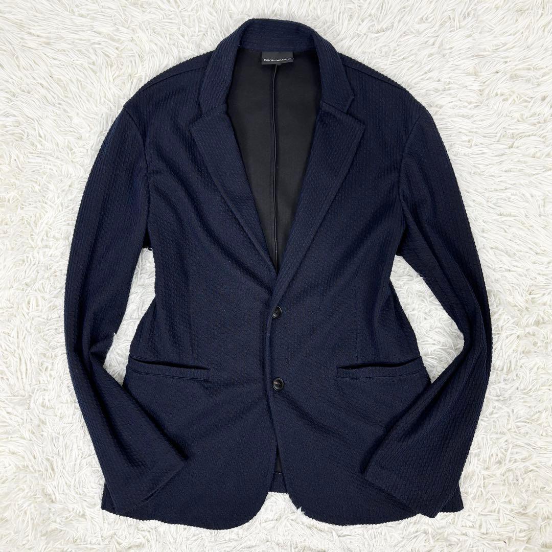 エンポリオアルマーニ 2B テーラードジャケット アンコンジャケット 52