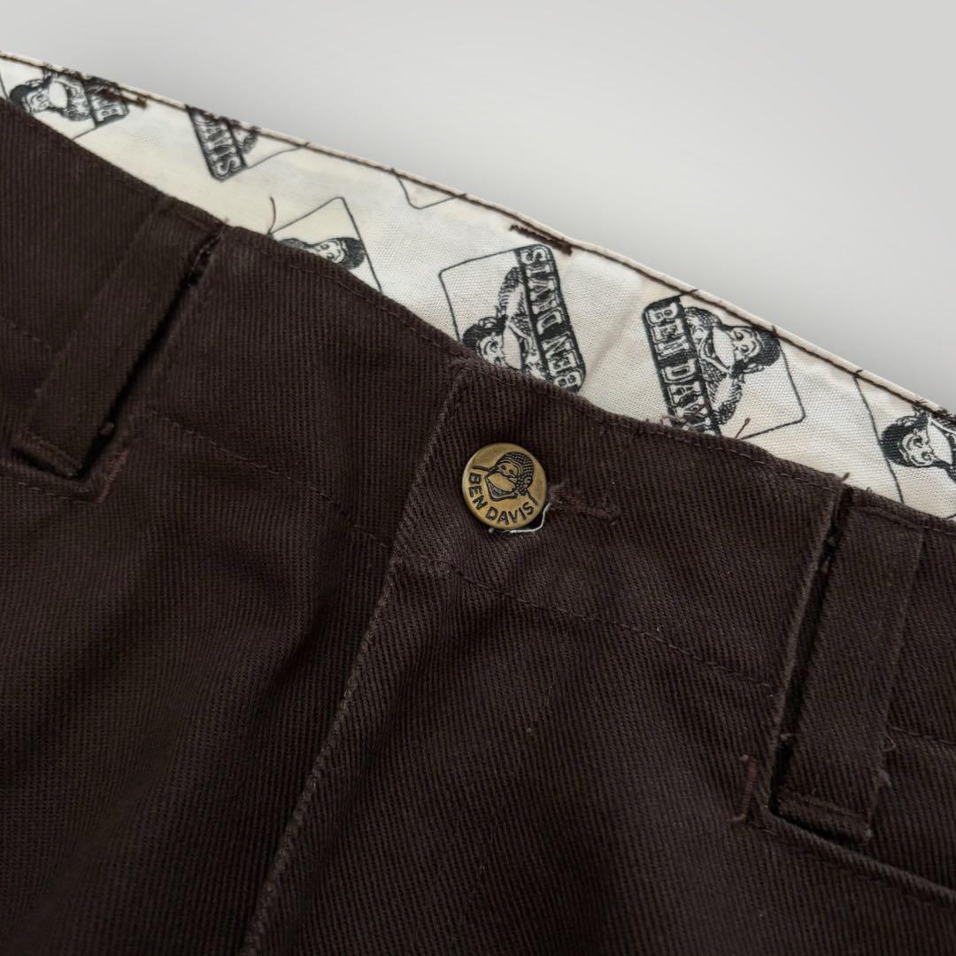 希少！USA製 ベンデイビス フリスコパンツ ブラウン W32 希少タグ 90s