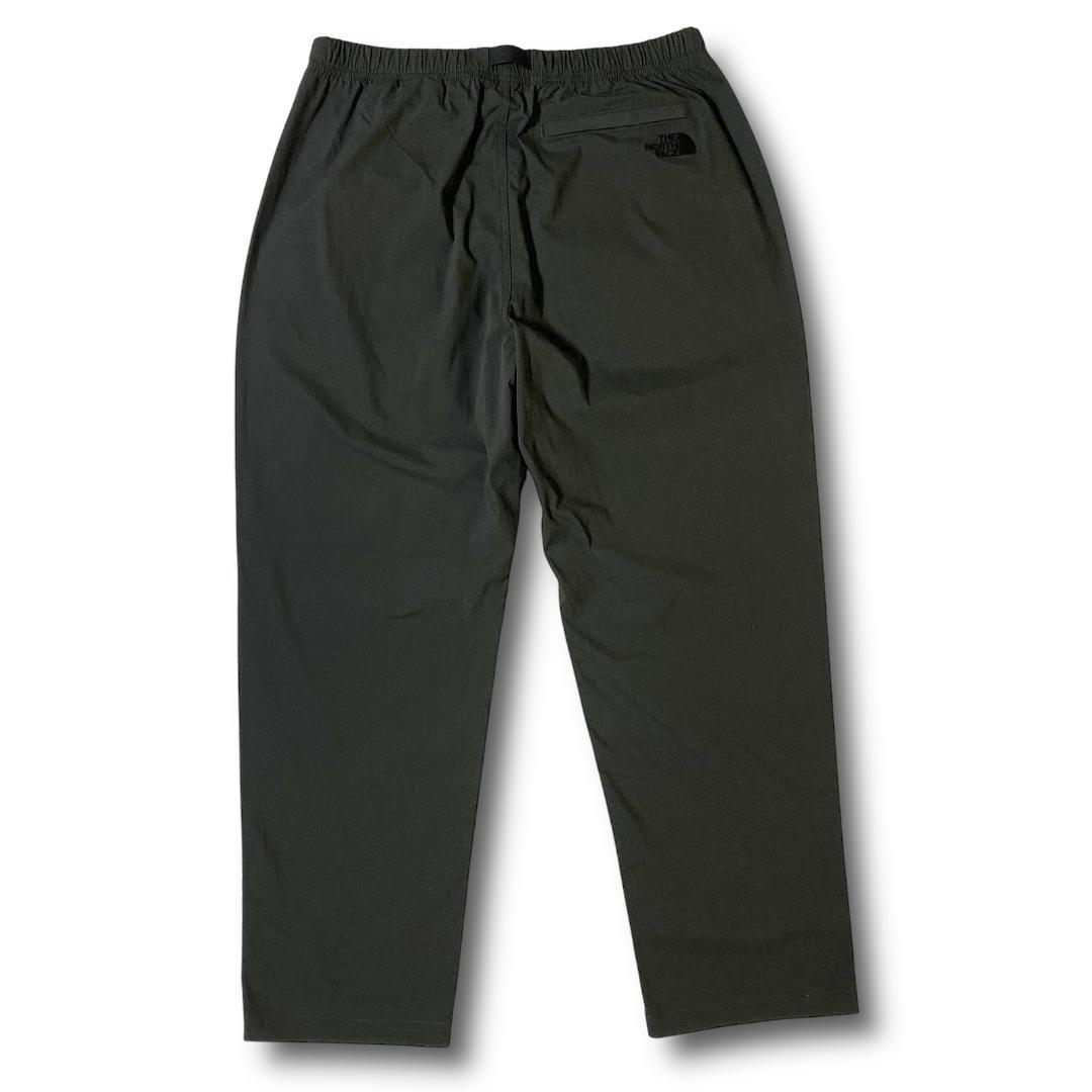 M 新品 ノースフェイス ロゴ刺繍 ストレッチ テーパードパンツ チノパン