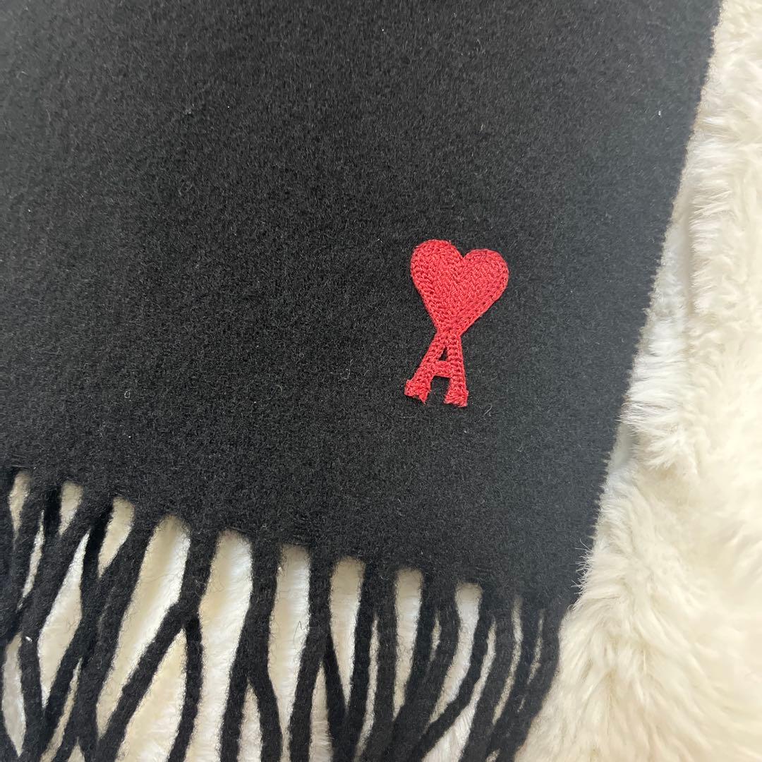 AmiParis アミパリス　マフラー　ブラック