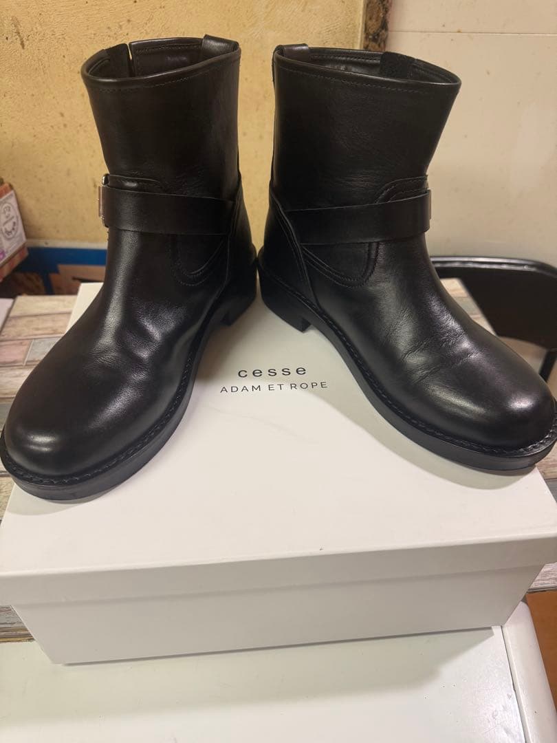 エンジニアブーツ　ワークブーツused ２７センチ４２ 本革　メンズ　レディース