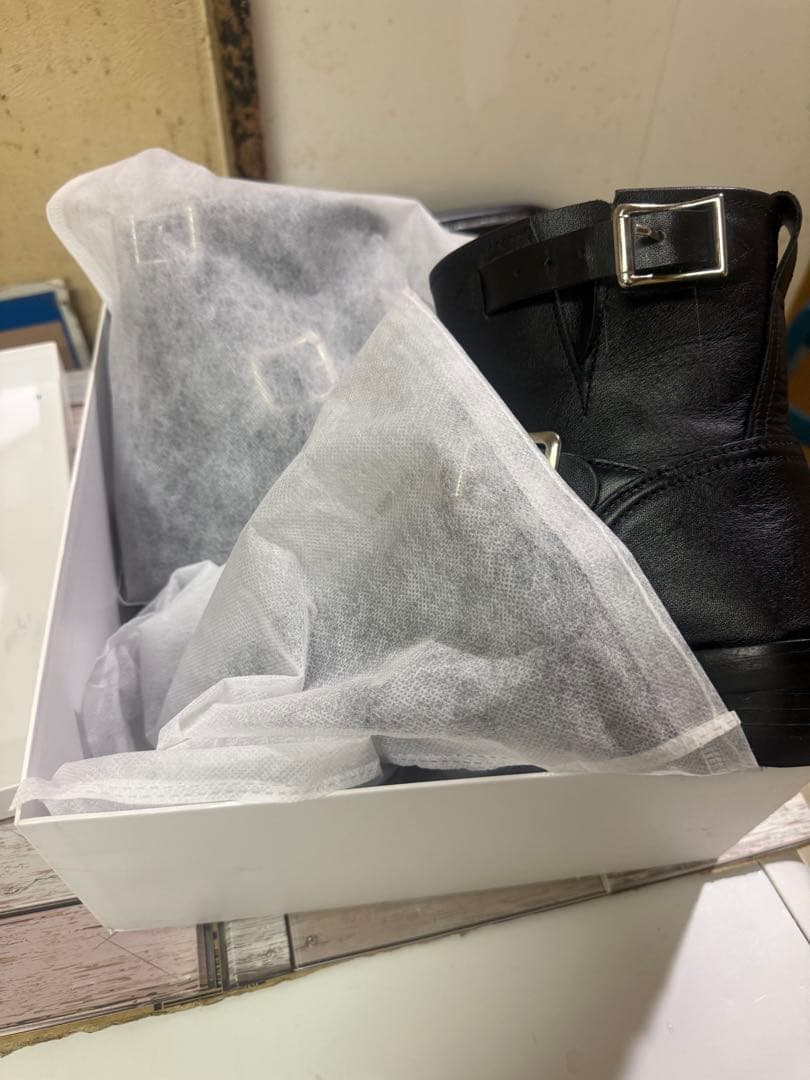 エンジニアブーツ　ワークブーツused ２７センチ４２ 本革　メンズ　レディース