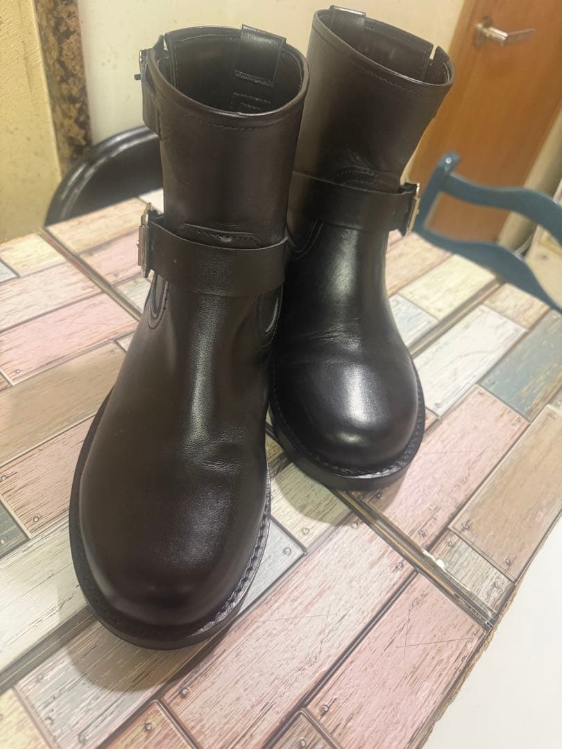 エンジニアブーツ　ワークブーツused ２７センチ４２ 本革　メンズ　レディース