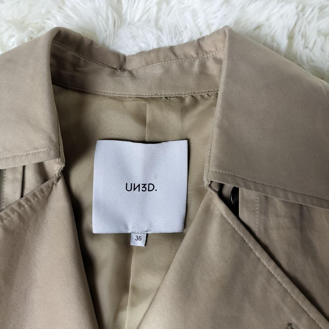 UN3D　アンスリード　トレンチコート　36size