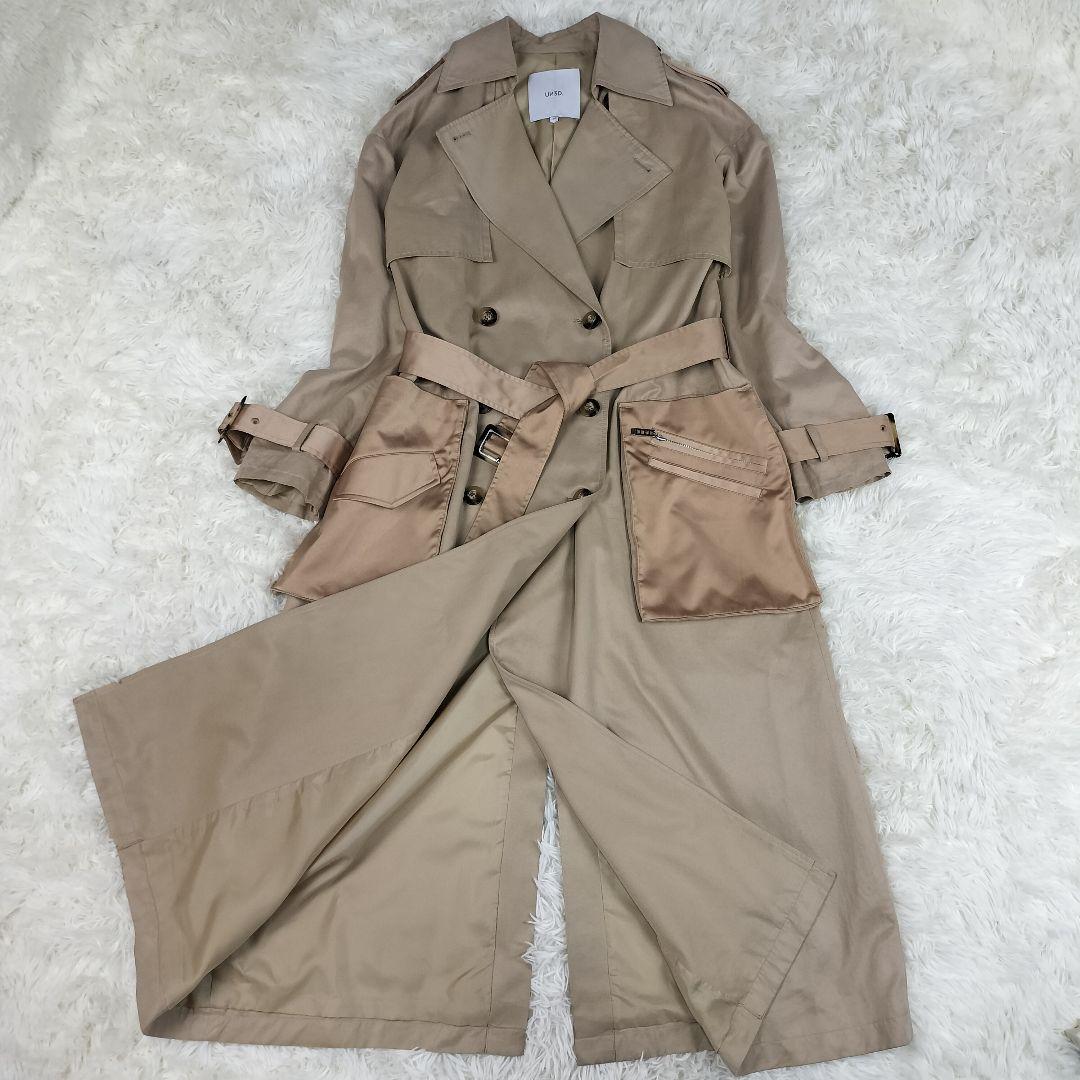 UN3D　アンスリード　トレンチコート　36size