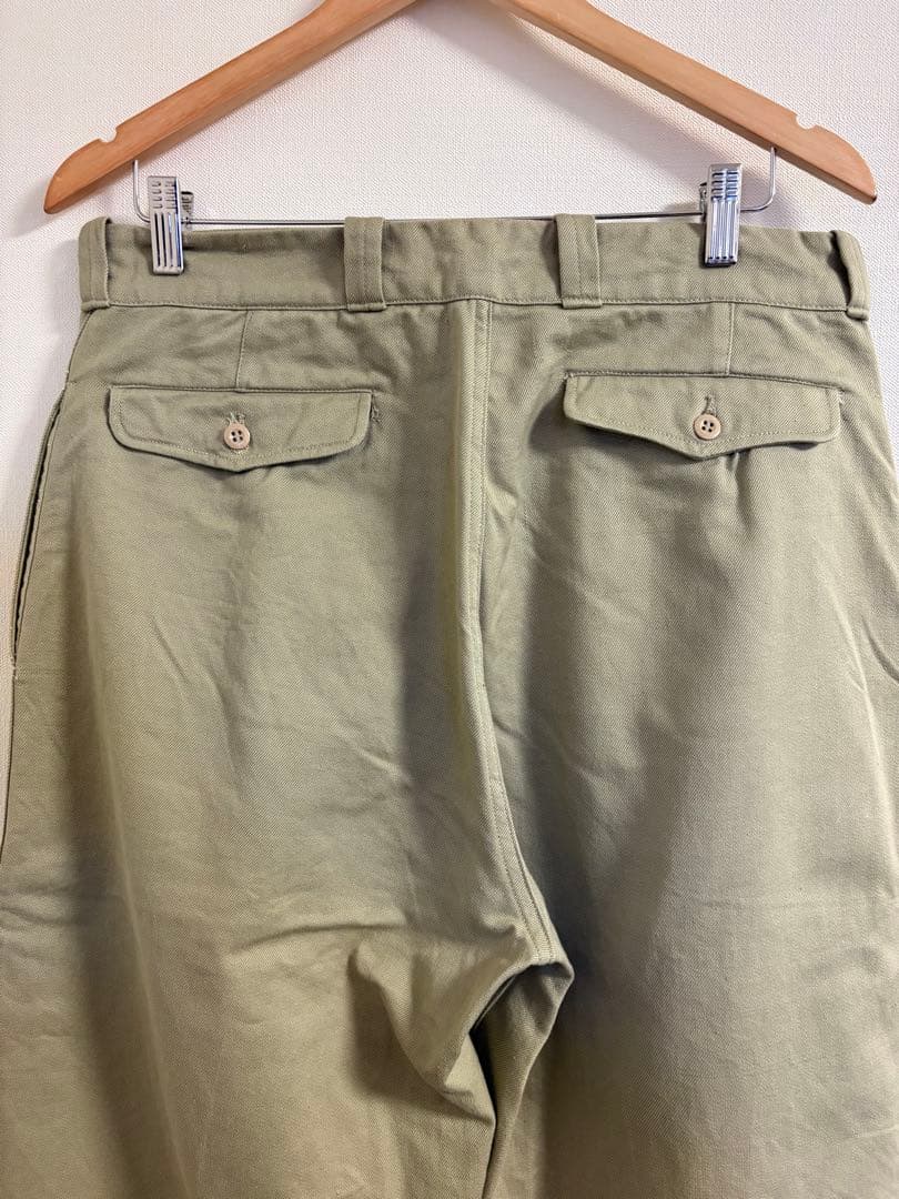 美品　50s 60s フランス軍 M52 後期　シングル裾DELESALLE製