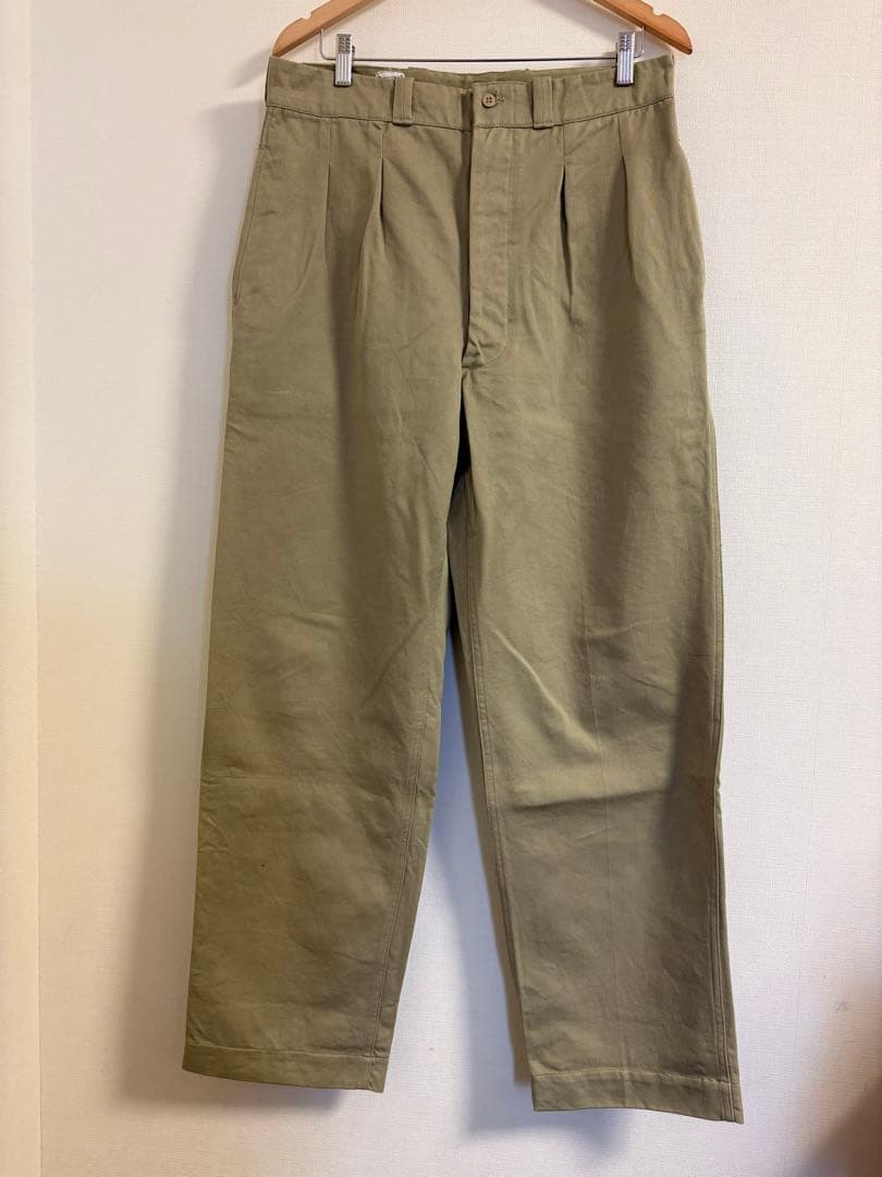 美品　50s 60s フランス軍 M52 後期　シングル裾DELESALLE製