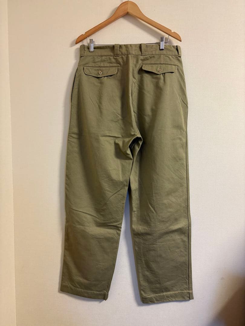 美品　50s 60s フランス軍 M52 後期　シングル裾DELESALLE製