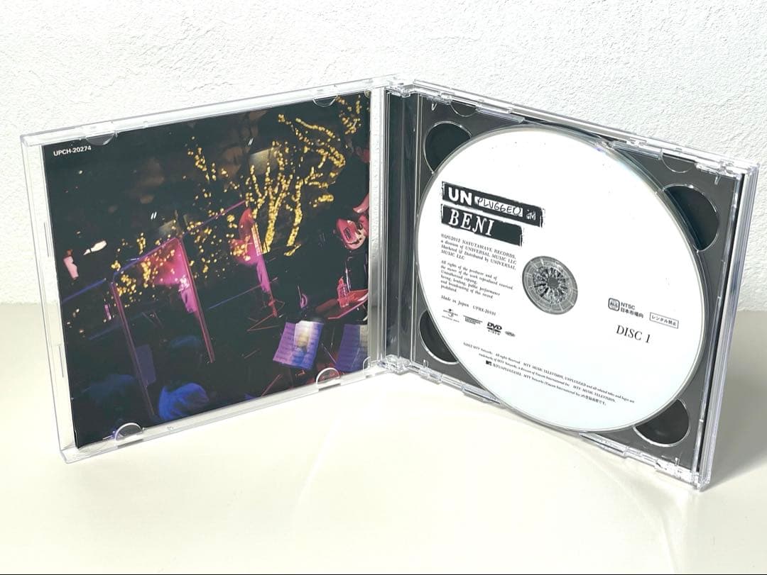 廃盤 BENI MTV Unplugged DVD CD 正規品