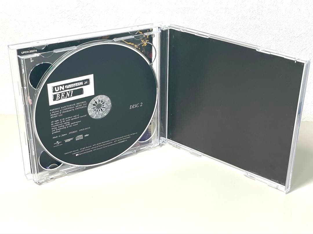 廃盤 BENI MTV Unplugged DVD CD 正規品
