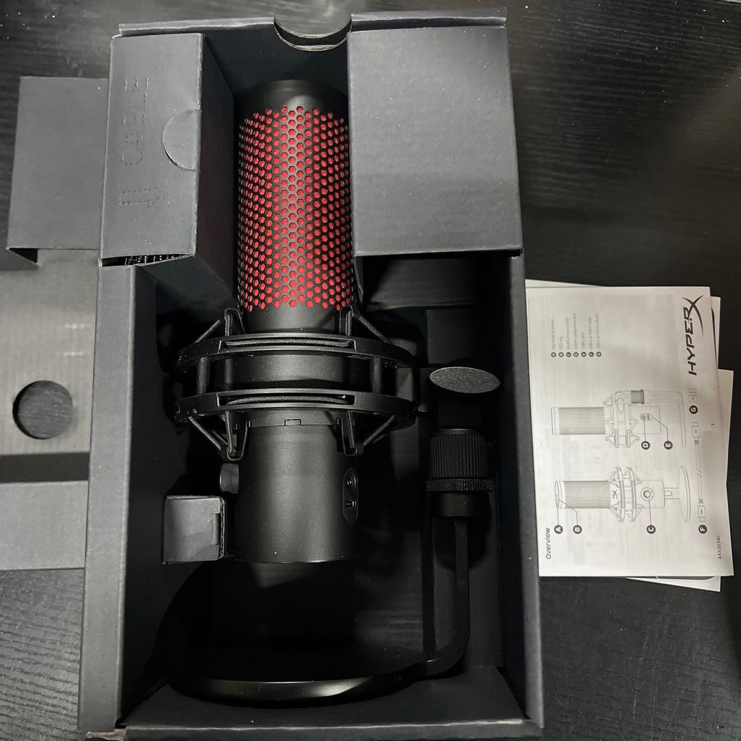 HyperX QuadCast 2 コンデンサーマイク USBマイク