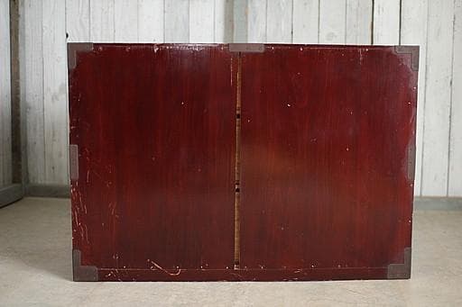 丸金具庄内箪笥　3段　タンス　収納　古家具　古民家　時代家具