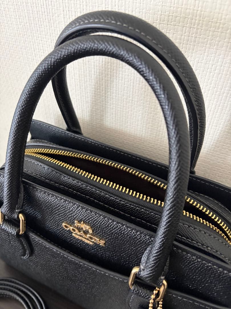 コーチ COACH 2WAY レザー ハンドバッグ ショルダーバッグ