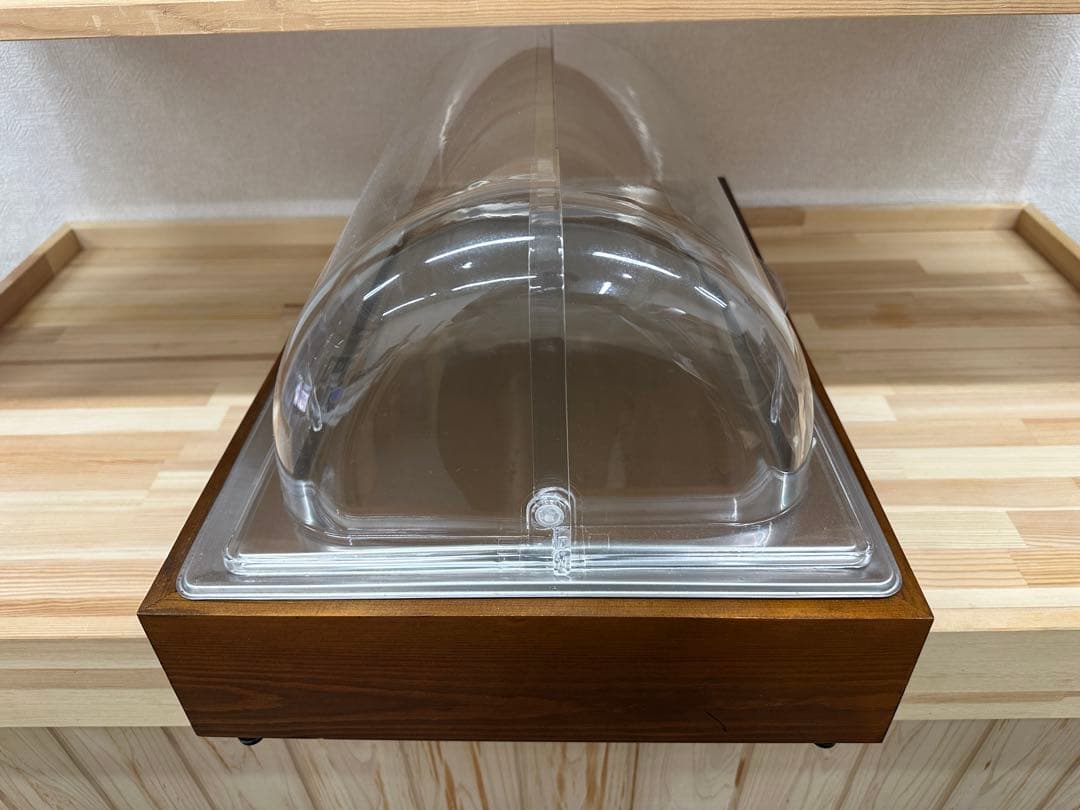 保冷 チェーフィングディッシュ 木枠 ホテルパン　簡易冷蔵ケース　保冷剤付き