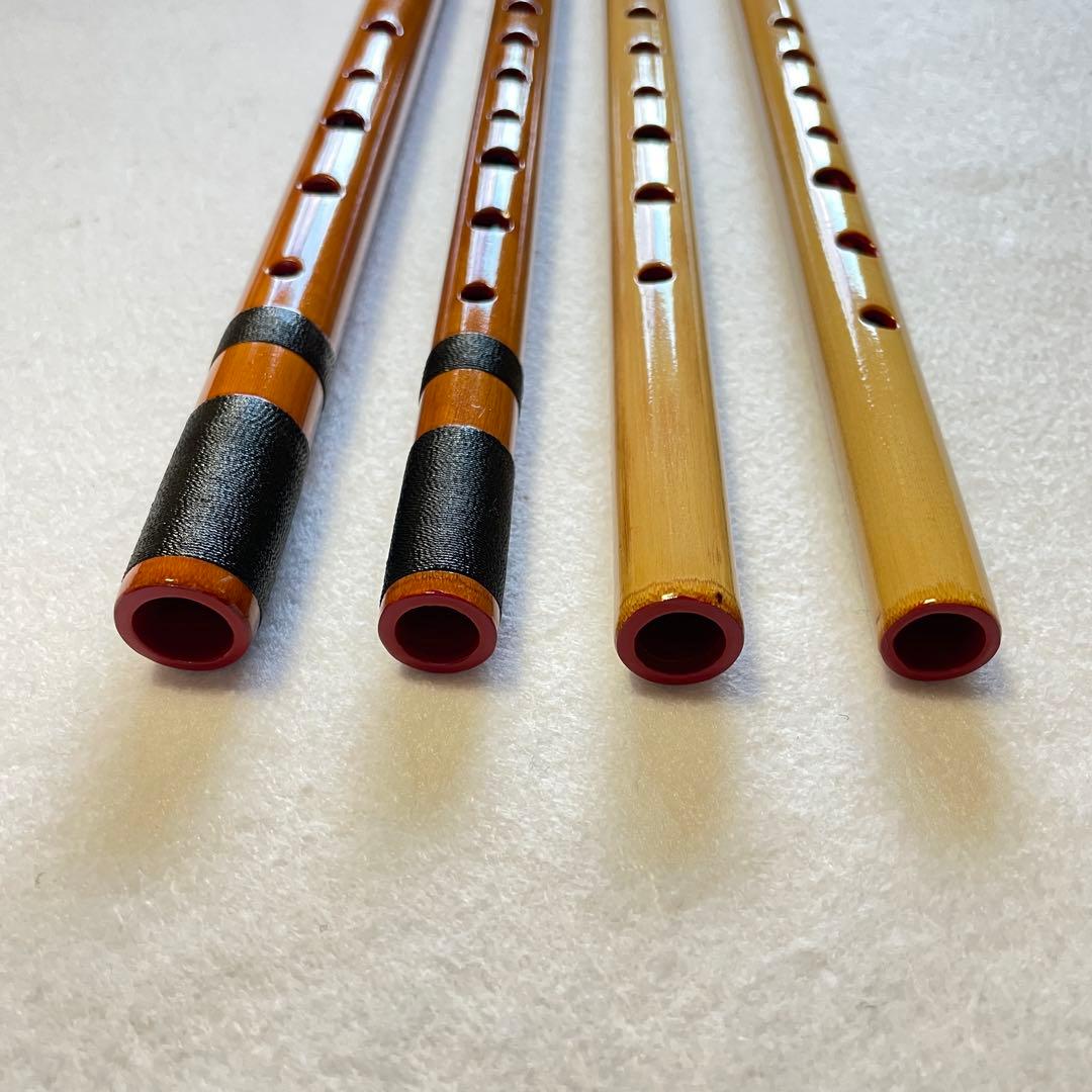 【おーねんさん専用】篠笛4本セット（三本・六本・八本×2）ドレミ調