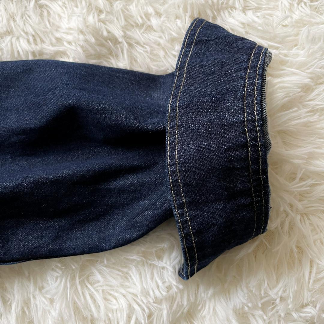 デニムカバーオール sizeFREE　Indigo　かぐれ