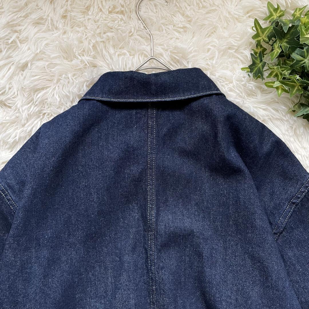 デニムカバーオール sizeFREE　Indigo　かぐれ