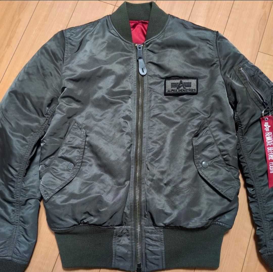 美品 ALPHA フライトジャケットMA-1 MIL-J-82790J USAF