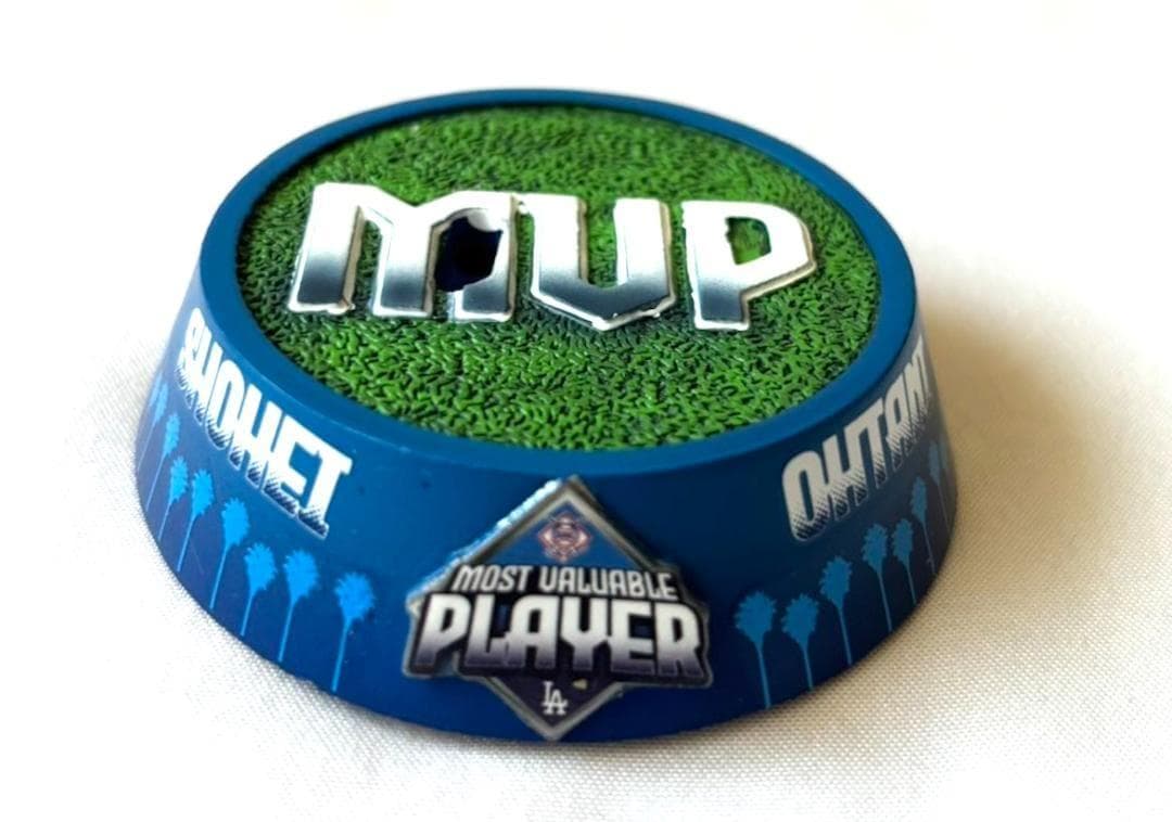 【5000体限定】大谷翔平 MVP記念 ドジャース バブルヘッド 記念盾 4.5