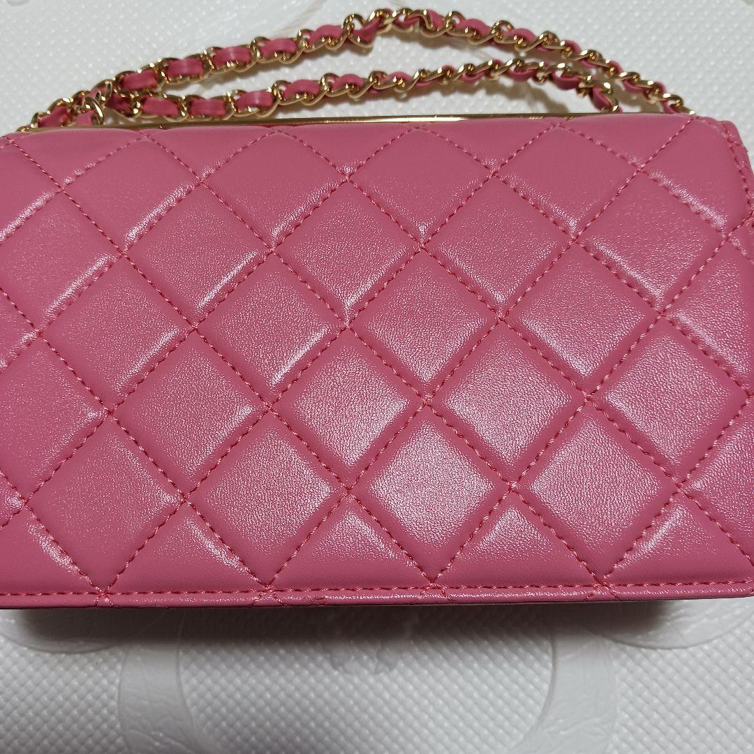 シャネル　ノベルティショルダーバッグ　ピンク