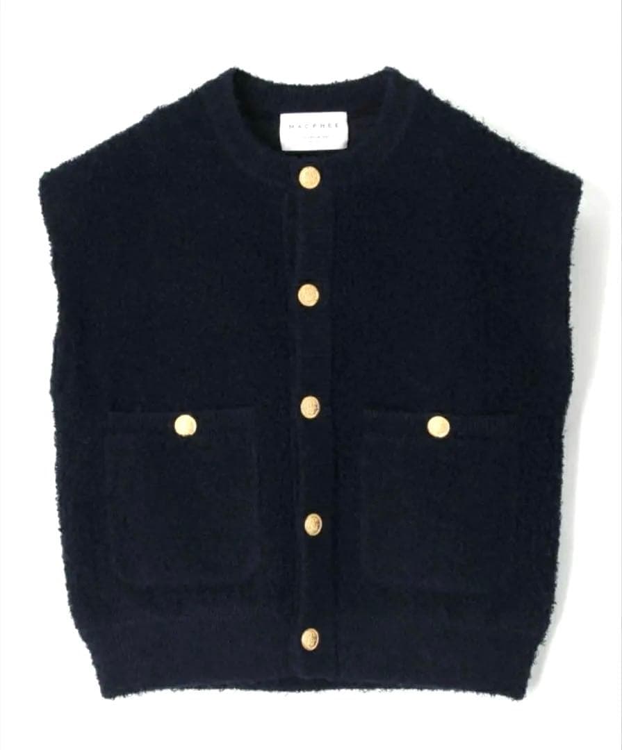 【 美品 】【即日発送】ニットベストマカフィー