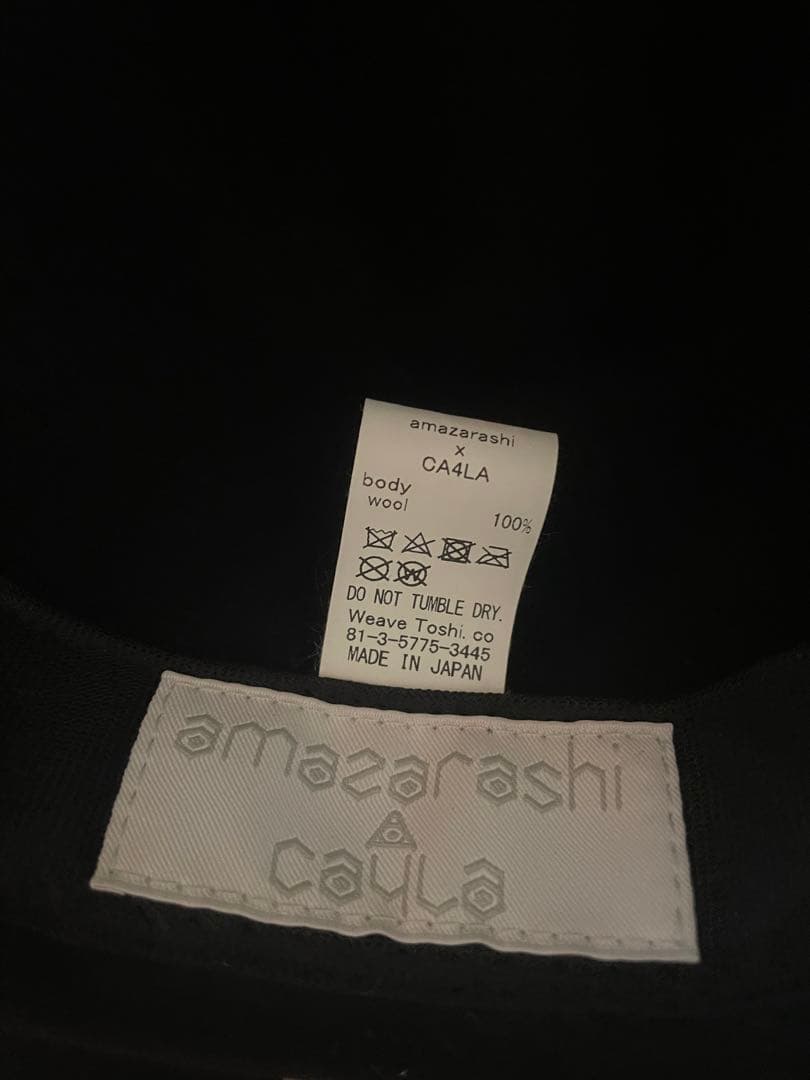 amazarashi×CA4LA　コラボ　ハット