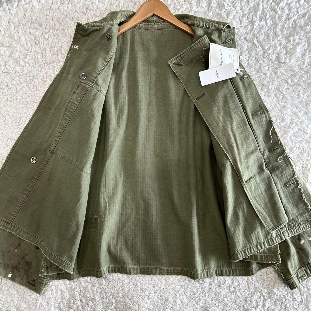 新品タグ付 レディメイド 22万 24AW ヘリンボーンシャツジャケット XL