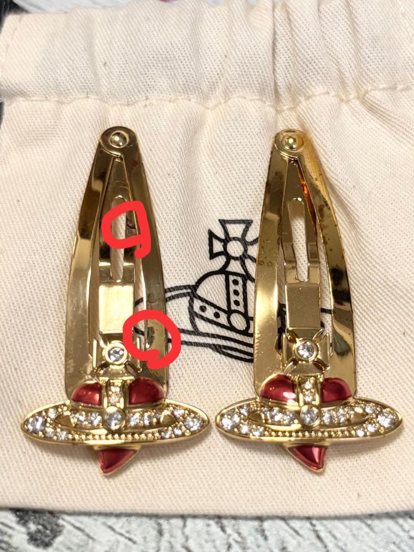 ヴィヴィアンウエストウッド ヘアピン