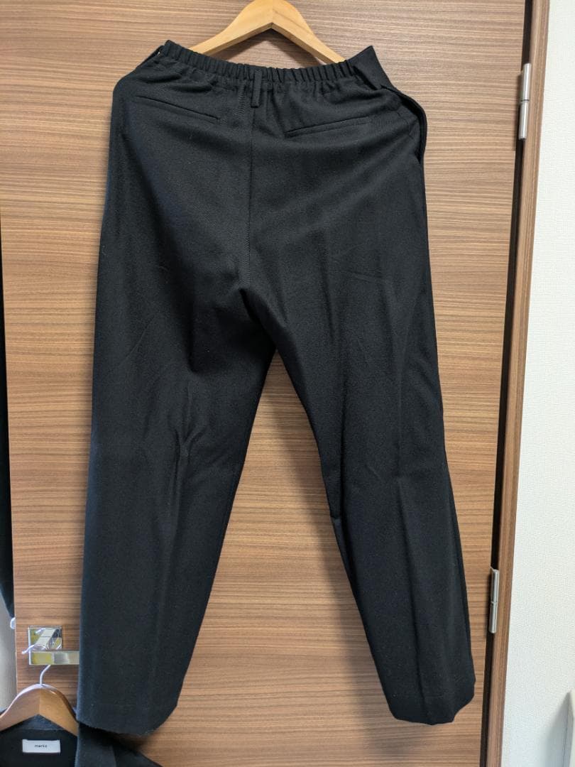 【着用1回】marka ウール ダブルブレスト セットアップ 黒 結婚式 成人式