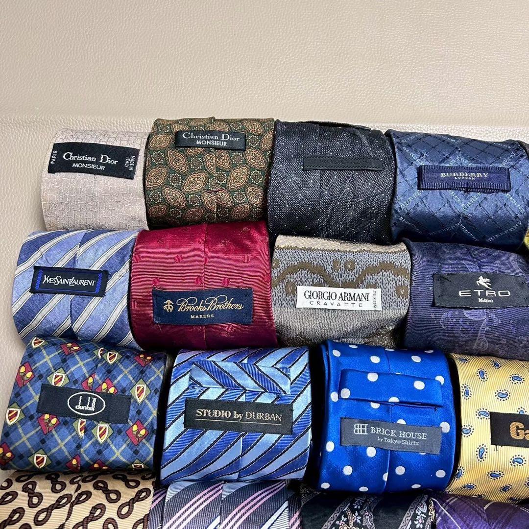 ネクタイセット　40本セット　トロッター プラダ　バーバリー　ネクタイ　ビジネス