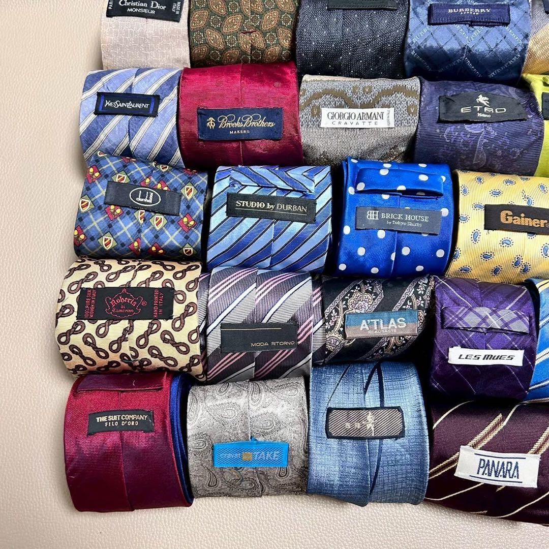 ネクタイセット　40本セット　トロッター プラダ　バーバリー　ネクタイ　ビジネス