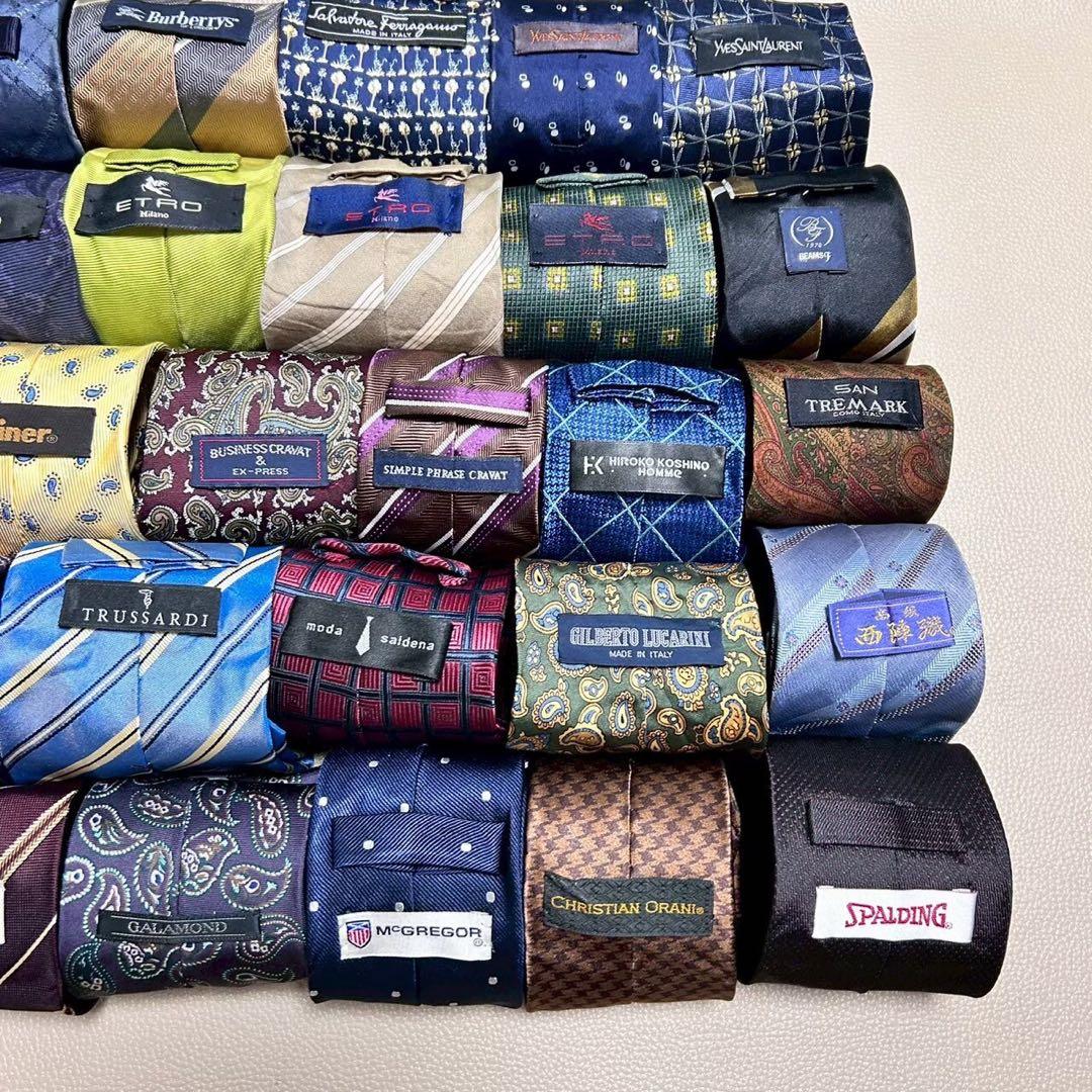 ネクタイセット　40本セット　トロッター プラダ　バーバリー　ネクタイ　ビジネス