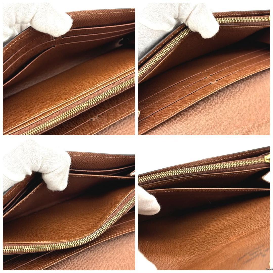 ルイヴィトン モノグラム ポルトフォイユ サラ 長財布 16カード ブラウン